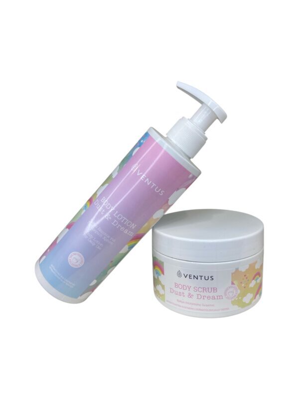 Body Lotion & Body Scrub Set – Dust and Dream