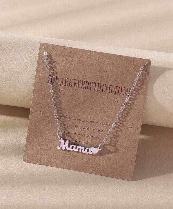 Κολιέ από ανοξείδωτο ατσάλι , Ιδανικό Δώρο Για Την Μαμά