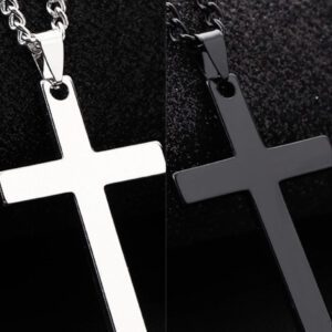 ΣΤΑΥΡΟΣ ΑΠΟ ΑΝΟΞΕΙΔΩΤΟ ΑΤΣΑΛΙ UNISEX